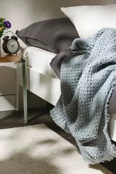 Хлопковое одеяло cloe Benuta - N/A, 130x170 см, синий