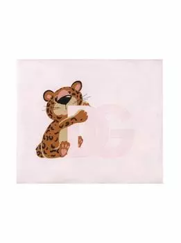 Хлопковое одеяло с принтом Dolce&Gabbana