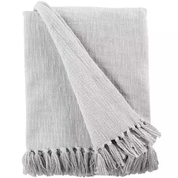 Хлопковое одеяло Sticky Toffee Exclusive Designs 60 х 50 дюймов, серый