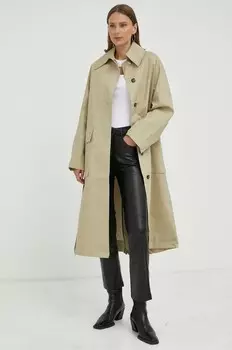 Хлопковое пальто Day Birger et Mikkelsen, зеленый