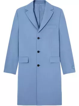 Хлопковое пальто Версаче Versace, синий