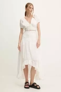 Хлопковое платье Answear Lab, белый