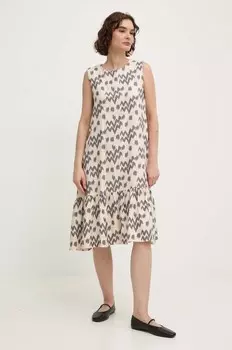 Хлопковое платье Answear Lab, черный