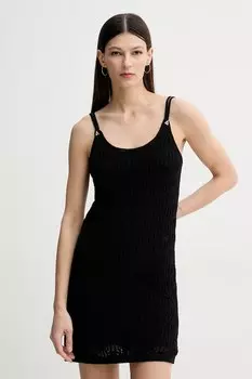 Хлопковое платье Барри Aeron, черный