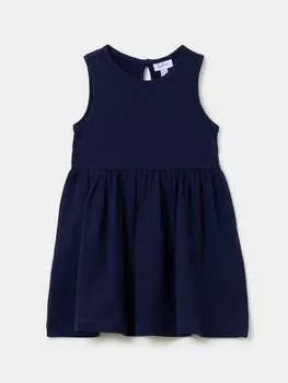 Хлопковое платье без рукавов Fagottino, цвет dark blue