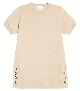 Хлопковое платье Chlo, бежевый