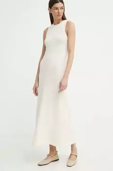 Хлопковое платье Drykorn, бежевый