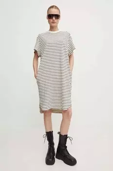 Хлопковое платье G-Star Raw, мультиколор