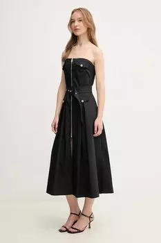 Хлопковое платье Gaudi, черный