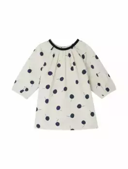 Хлопковое платье Gracielle Bonpoint, тёмно-синий