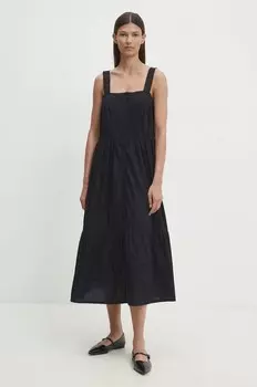 Хлопковое платье Levi's, черный