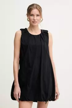 Хлопковое платье Liviana Conti, черный