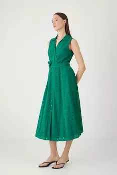 Хлопковое платье Medicine, бирюзовый