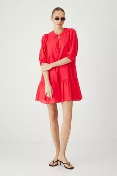 Хлопковое платье Medicine, красный