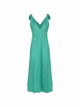 Хлопковое платье миди Erika Cavallini