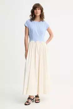 Хлопковое платье Monika Never Fully Dressed, синий