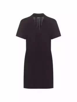 Хлопковое платье-поло Alienor A.P.C., черный