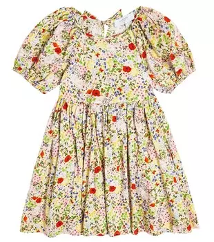 Хлопковое платье с цветочным принтом Paade Mode, разноцветный