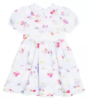 Хлопковое платье с принтом uze Morley, фиолетовый