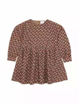 Хлопковое платье Vintage Check Burberry, мультиколор