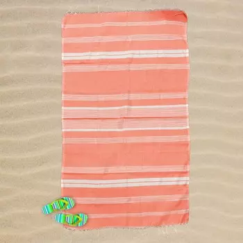 Хлопковое пляжное полотенце Fouta - Милан Marinette Saint-Tropez, цвет Arancione