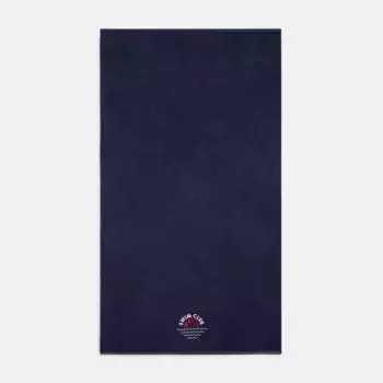 Хлопковое пляжное полотенце Swim Club Basics El Corte Ingls, военно-морской