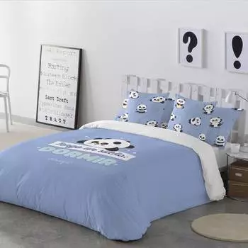 Хлопковое пододеяльник Dormiln Mr. Wonderful, синий