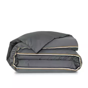 Хлопковое пододеяльник Hugo Boss Blinea, серый