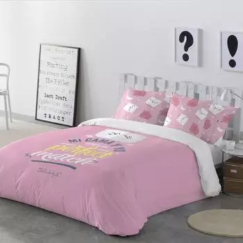 Хлопковое пододеяльник Perfect Match Mr. Wonderful, розовый