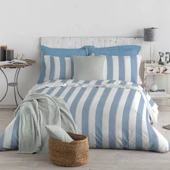 Хлопковое пододеяльник Rodeo El Caballo, синий