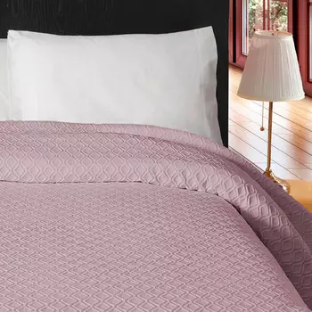 Хлопковое покрывало с жаккардовым узором - Miro Daunex, винация, двуспальный