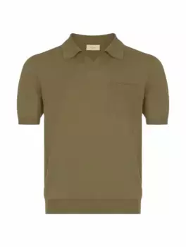 Хлопковое поло Altea, зелёный