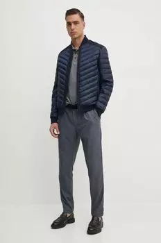 Хлопковое поло Armani Exchange, серый