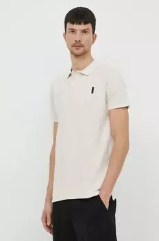 Хлопковое поло Bomboogie, бежевый