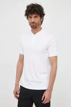 Хлопковое поло Calvin Klein, белый