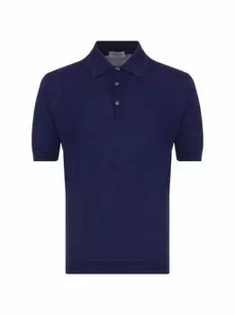Хлопковое поло John Smedley