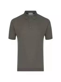 Хлопковое поло John Smedley