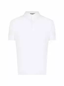 Хлопковое поло John Smedley