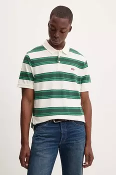Хлопковое поло Levi's, мультиколор
