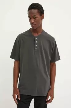 Хлопковое поло Levi's, серый