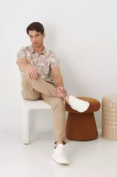 Хлопковое поло Medicine, белый