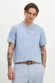 Хлопковое поло Medicine, синий