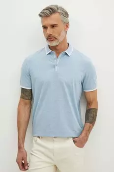 Хлопковое поло Medicine, синий