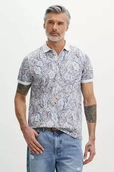 Хлопковое поло Medicine, синий