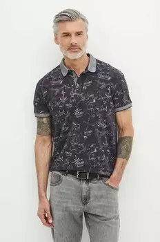 Хлопковое поло Medicine, темно-синий