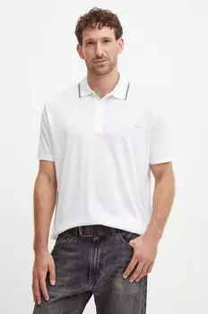 Хлопковое поло Paul&Shark, бежевый