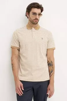 Хлопковое поло Polo Ralph Lauren, коричневый