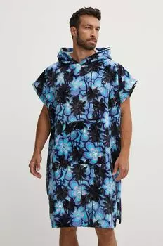 Хлопковое полотенце 104 x 83 см Rip Curl, синий