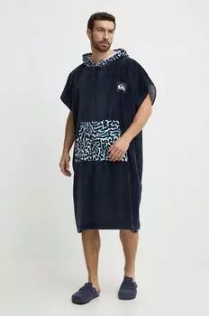Хлопковое полотенце Quiksilver, темно-синий
