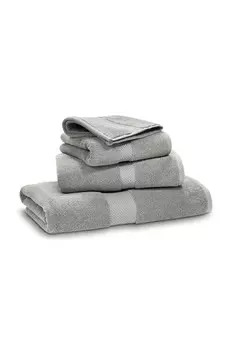 Хлопковое полотенце Ralph Lauren среднего размера Avenue Sea Mist 50 x 100 см, серый